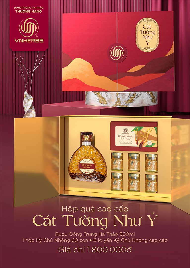 Set quà Cát Tường Như Ý ĐTHT VNHerbs